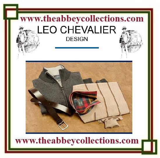 Leo Chevalier Crew Neck, V-Neck, Mock Neck Sweaters