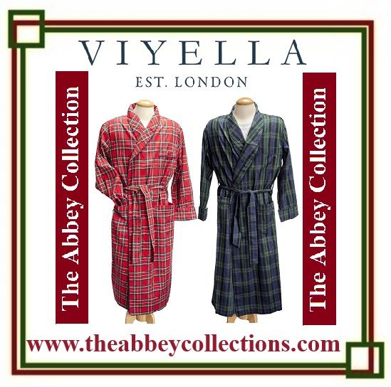 Luxury Viyella Shawl Collar House Coats for Men Made In Canada