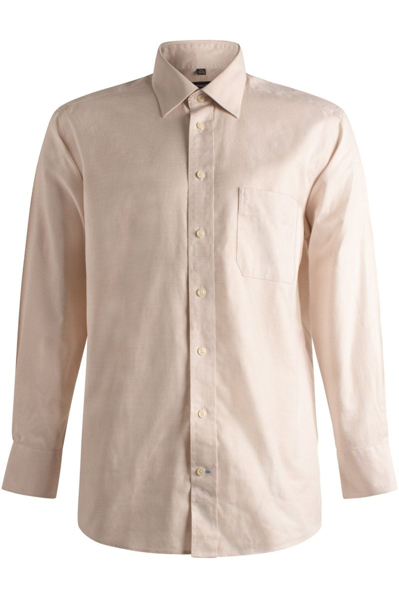 Leo Chevalier Design-L Shop Versatile and Performance in our 100% Cotton Non-Iron Pin Dot business shirts in 6 Colors