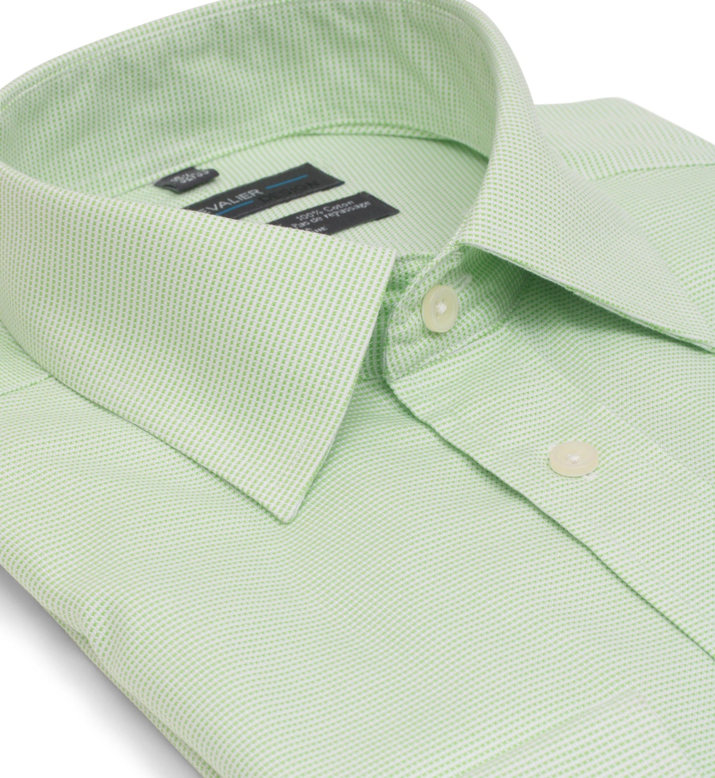 Leo Chevalier Design-L Shop Versatile and Performance in our 100% Cotton Non-Iron Pin Dot business shirts in 6 Colors