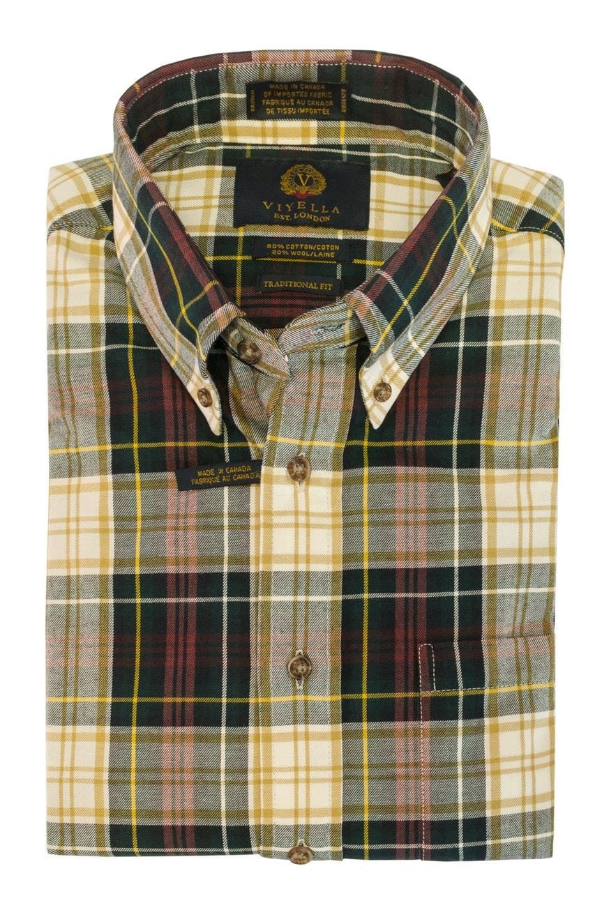 Viyella Explore Our Weathered Campbell Long Sleeve Shirts - Made In Canada for Timeless Style and Unmatched Quality