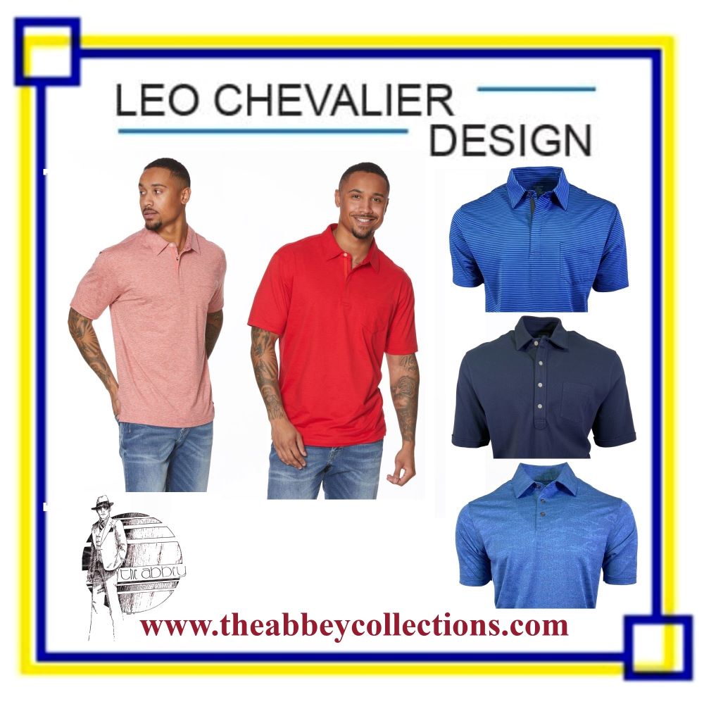 Mens Polo and Gold Shirts by Leo Chevalier 