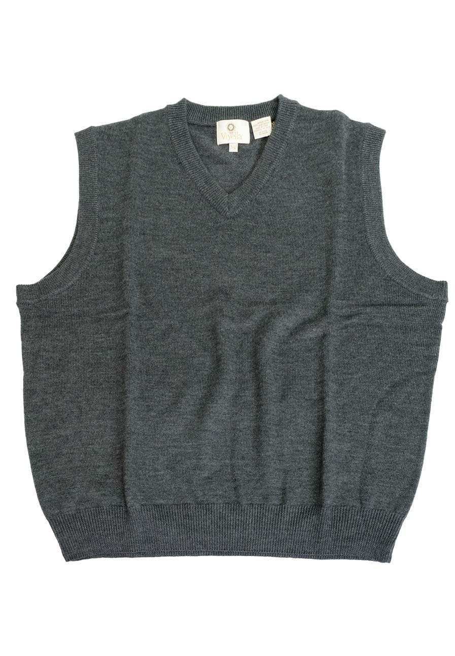 Viyella Elevate Your Style with our Extra Fine Merino Wool V-Neck Pull Over Sweater Vest - Available in 11 Vibrant Colors