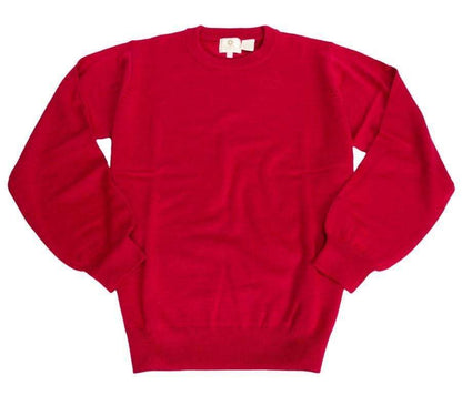 Viyella Elevate Your Wardrobe with Mens Crewneck Extra Fine Merino Wool Sweaters - Available in 7 Fashionable Colors