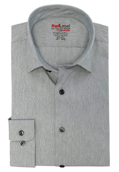 Leo Chevalier Design Leo Chevalier Voyage Performance Fitted Heather Grey Shirts