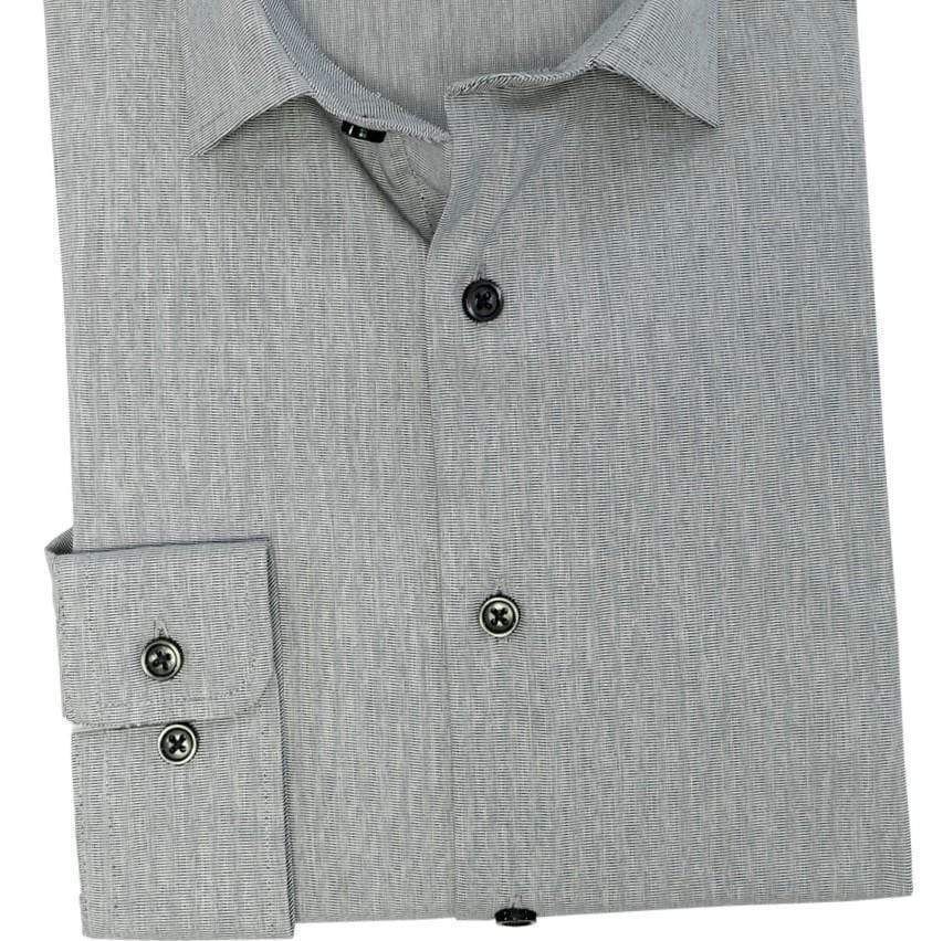 Leo Chevalier Design Leo Chevalier Voyage Performance Fitted Heather Grey Shirts