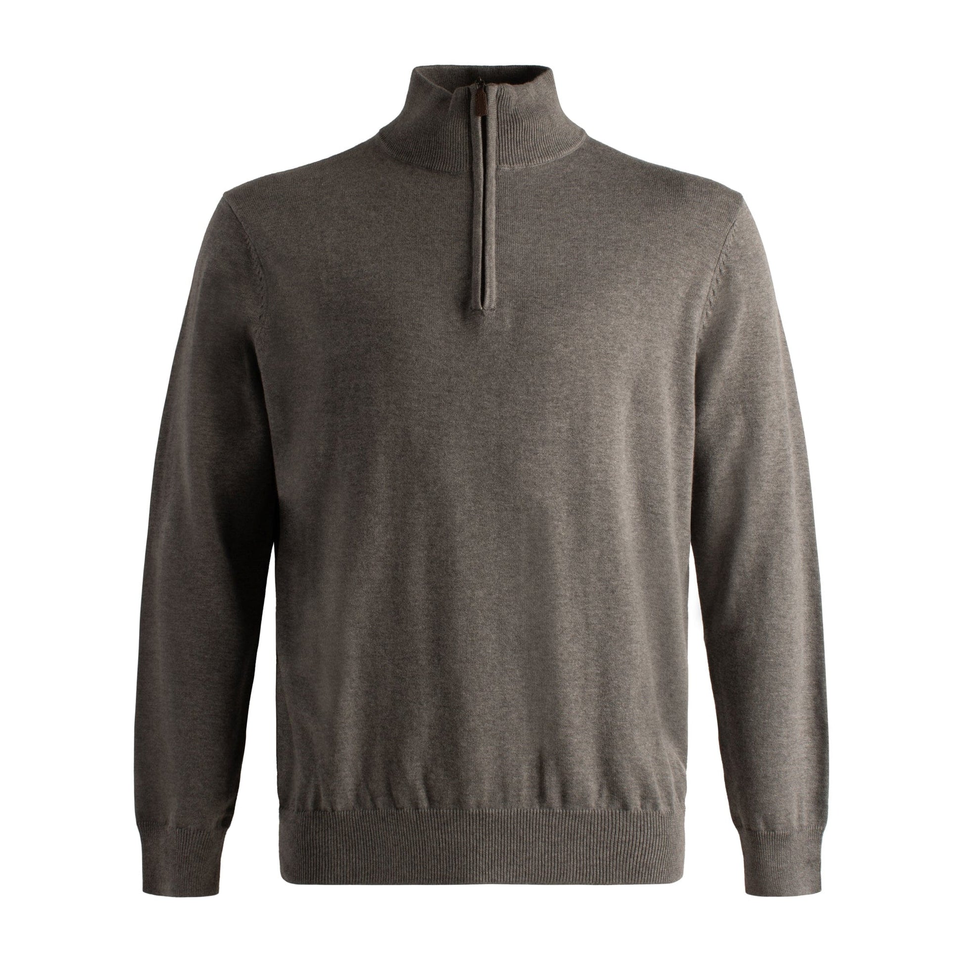 Viyella Mens Light Weight Quarter Zip Sweaters in Cotton Silk Nylon Available in 11-Color