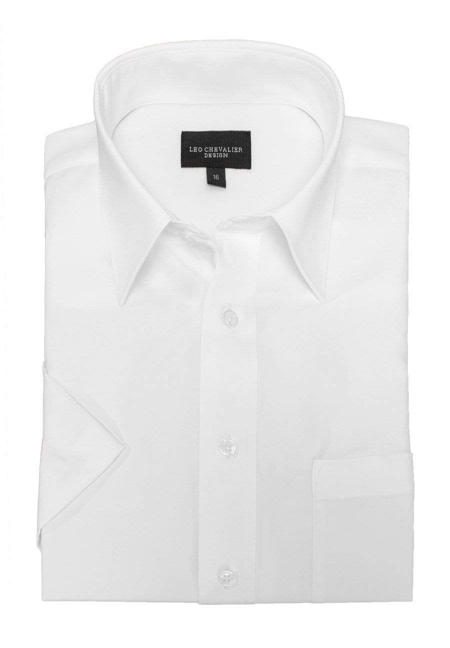 Leo Chevalier Design Mens Leo Chevalier Micro Poly Short Sleeve Shirts Available in 8-Colors