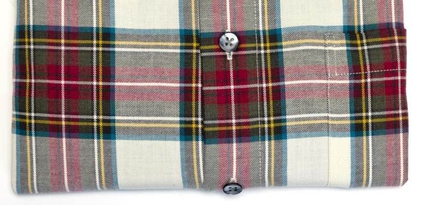 Viyella Shop Our Dress Stewart Plaid Shirt: Long Sleeve, Button-Down Collar, Made in Canada