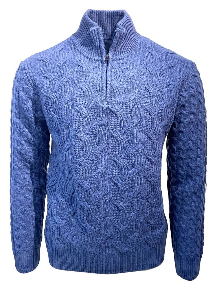 Shop Viyella Quarter Zip Sweaters | Cable Knit CollectionThe Abbey Collections