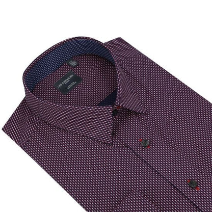 Leo Chevalier Rose Printed Shirts | Hidden Button-Down CollarThe Abbey Collections