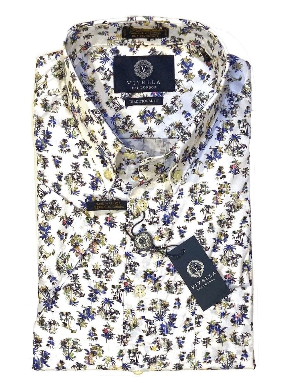 Discover Timeless Style with These Men's Print Cotton Short Sleeve Shirts -  Made in Canada