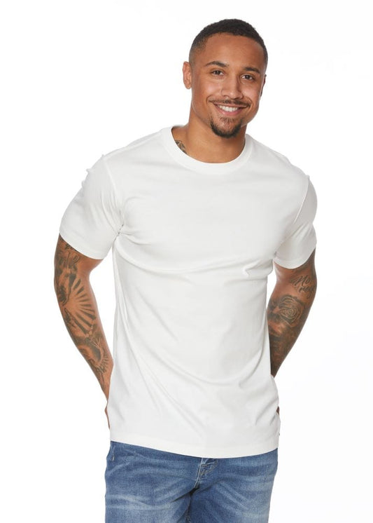 Viyella White Pima Cotton T-Shirts